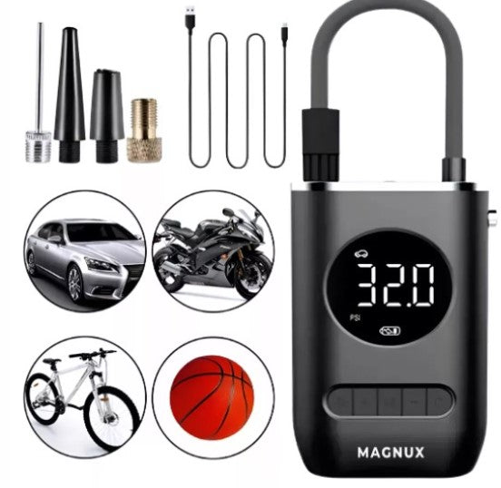 Inflador de llantas portátil