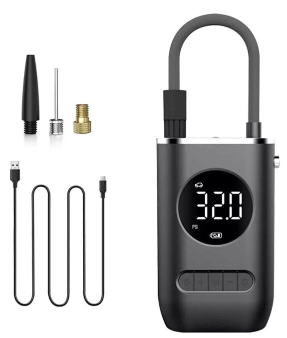 Inflador de llantas portátil