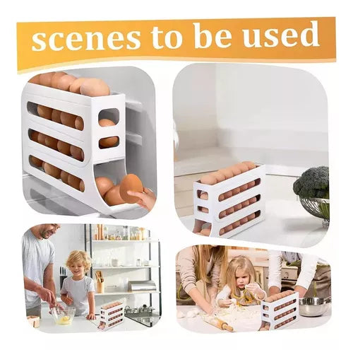 Organizador de huevos automatico