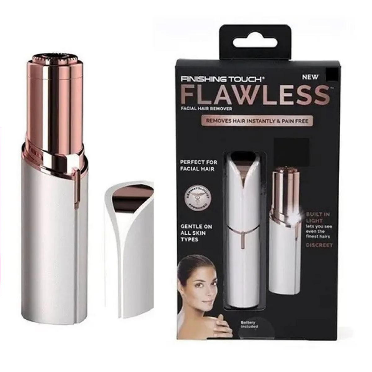 Depilador Facial Lapiz