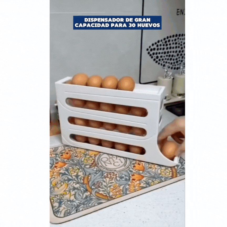 Organizador de huevos automatico