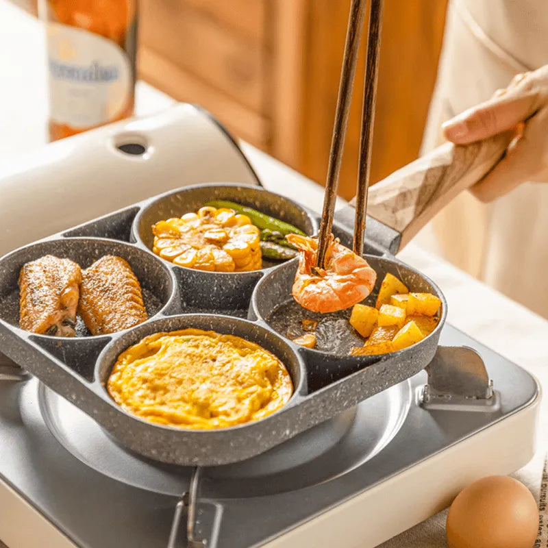 Sarten Multiusos Antiadherente 4 Puestos