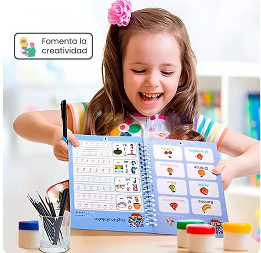 🥳KIT DE LIBROS DE CALIGRAFÍA MONTESSORI🌈