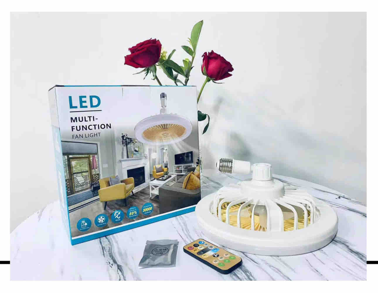 Ventilador con Lampara