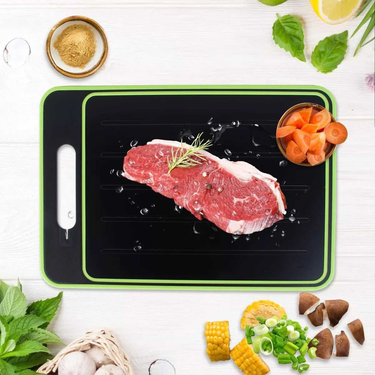 Tabla descongelar carne 4 en 1