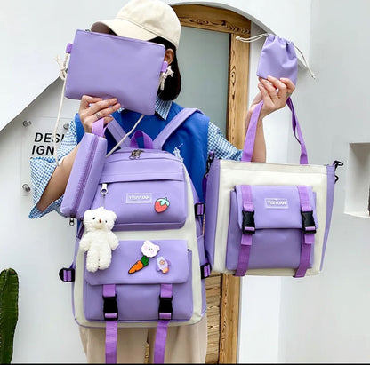 Bolso morral x 5