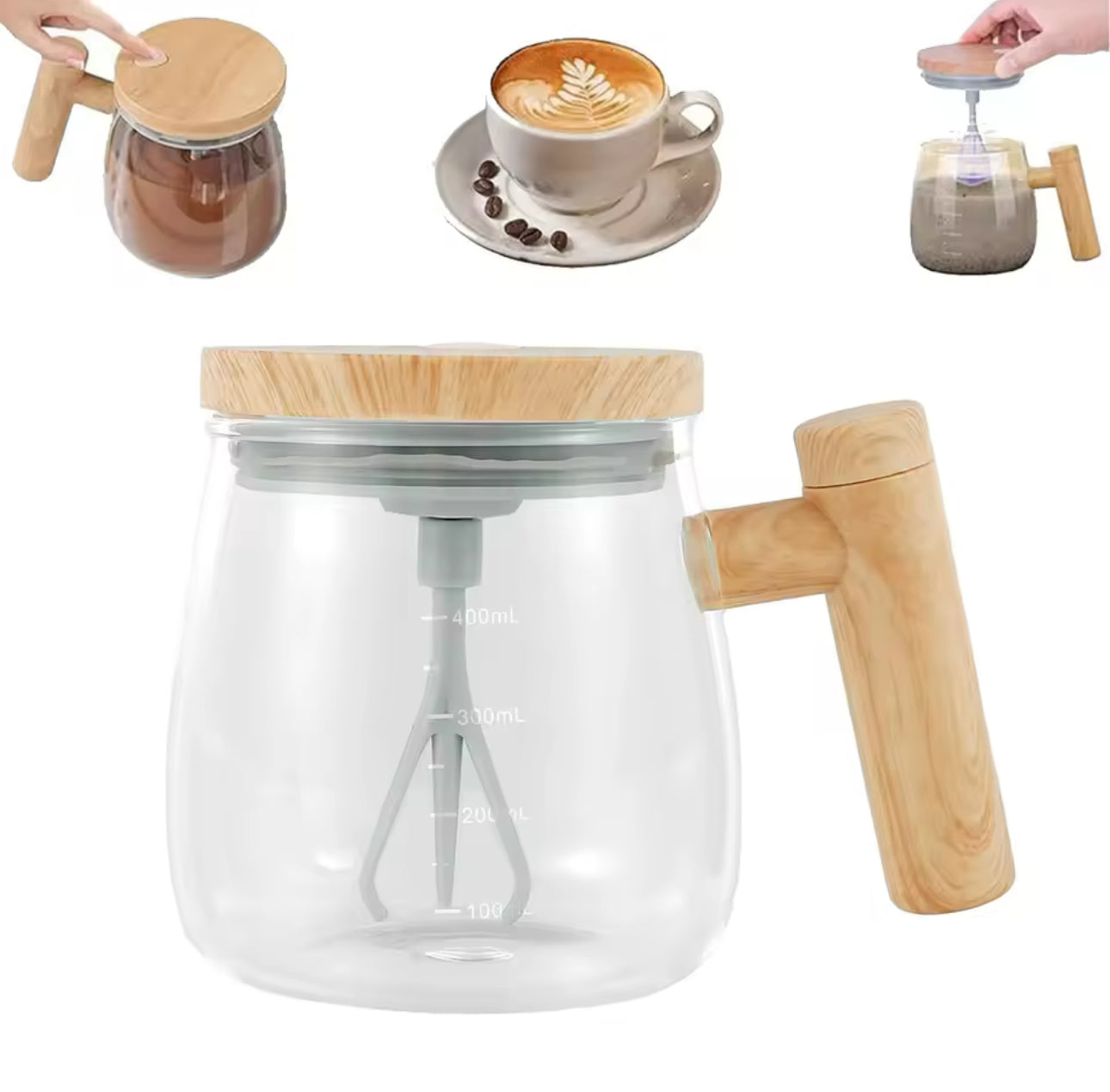 Taza mug Mezcladora Vidrio