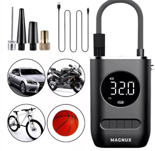 Inflador de llantas portátil