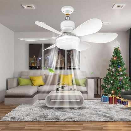 Lampara Ventilador con aspas