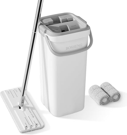 TRAPEADOR CON BALDE ESCURRIDOR 360°