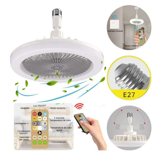 Ventilador con Lampara