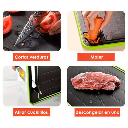 Tabla descongelar carne 4 en 1