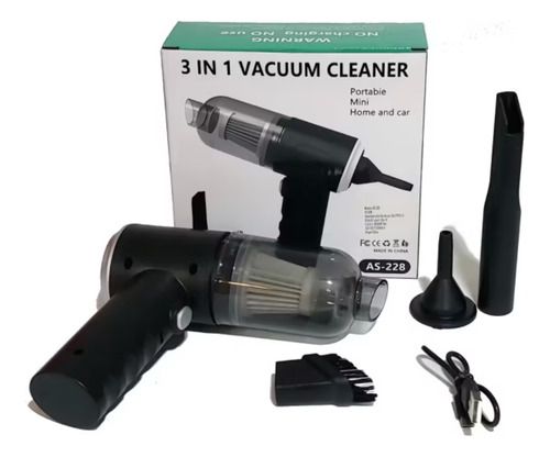 Aspiradora Portátil Recargable Multifuncional
