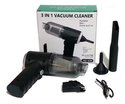 Aspiradora Portátil Recargable Multifuncional