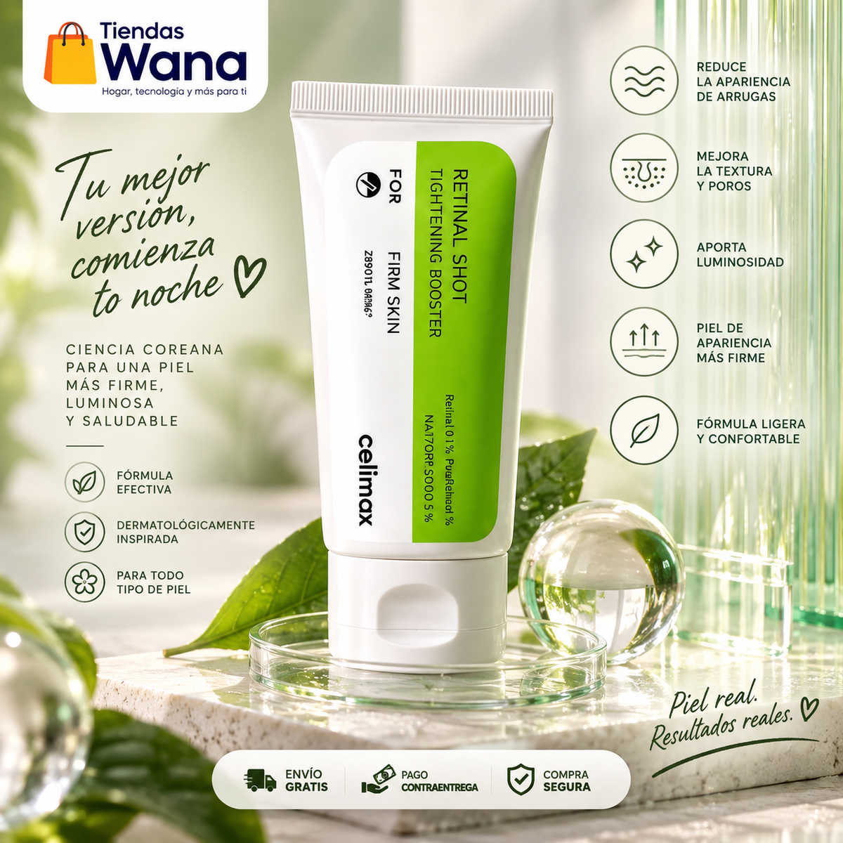 Crema antiedad Celimax x 60 ml