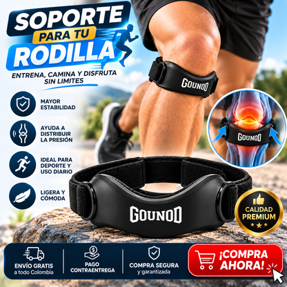 BANDA RODILLERA 🦵💪 soporte firme para moverte con más confianza