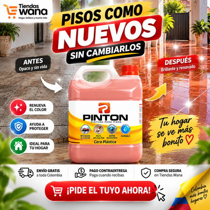 Pintón Cera Plástica Efecto Pintura – Galón 3.750 ml