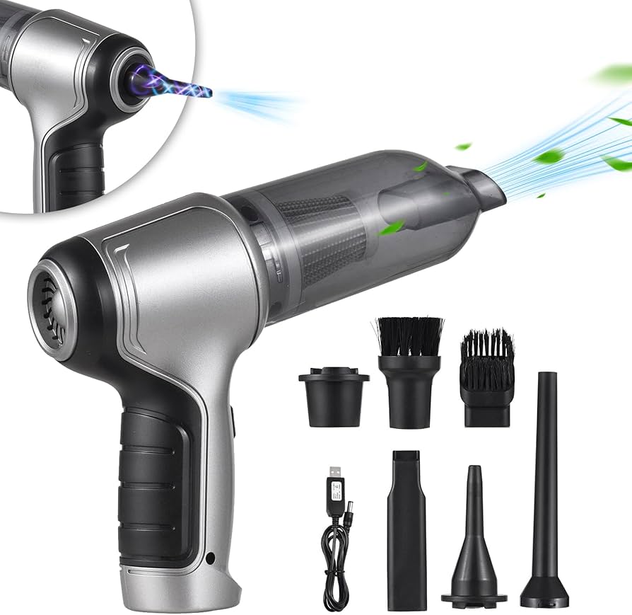 Aspiradora Portátil Recargable Multifuncional