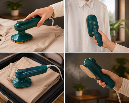 Plancha Viajera Ropa Portatil Mano