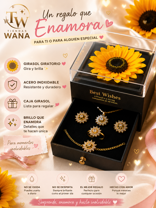 Set Girasol Giratorio (Accesorios)