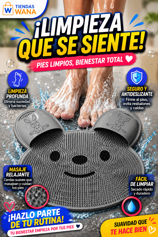 Tapete De Lavado De Pies Ducha