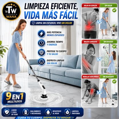 Cepillo Eléctrico 9 en 1