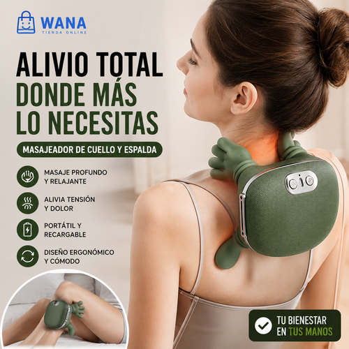 Masajeador de cuello y espalda