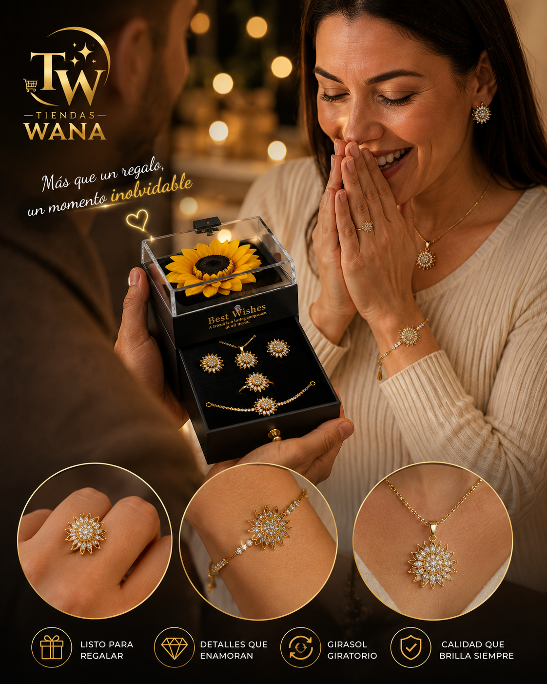 Set Girasol Giratorio (Accesorios)