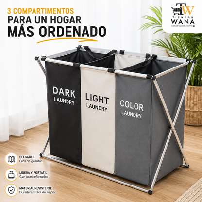 Canasta Ropa Sucia Plegable