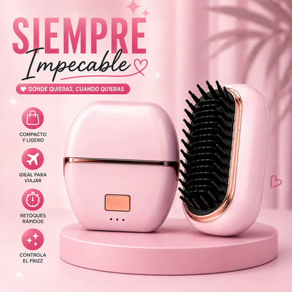 Mini Cepillo Eléctrico Alisador