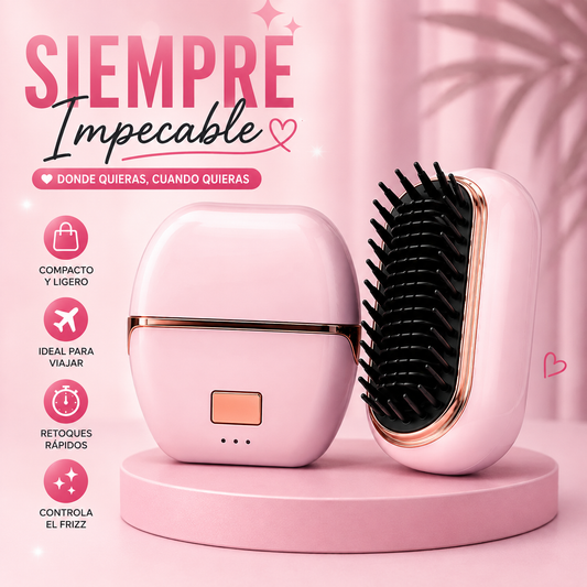 Mini Cepillo Eléctrico Alisador