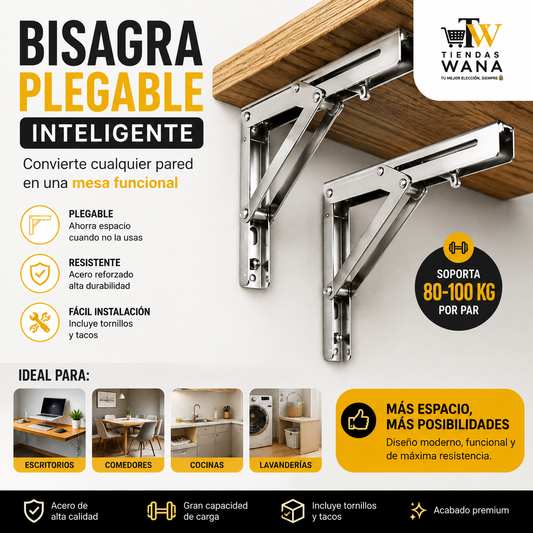 Bisagra Plegable Inteligente X2