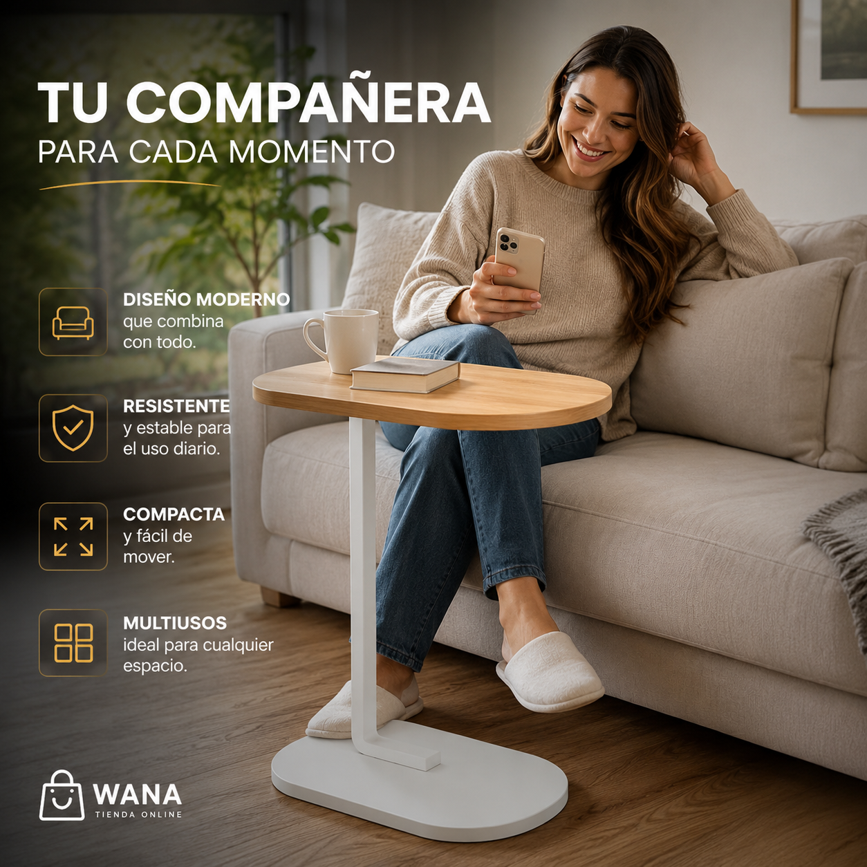 Mesa Auxiliar Coffee Table