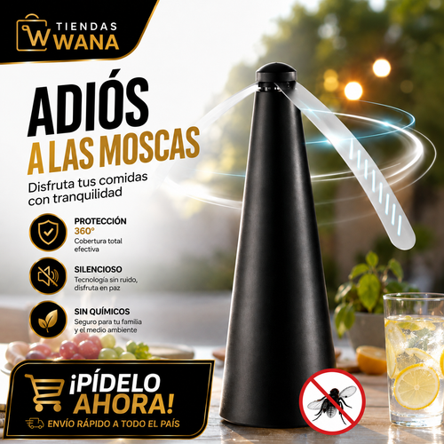 VENTILADOR REPELENTE DE MOSCAS