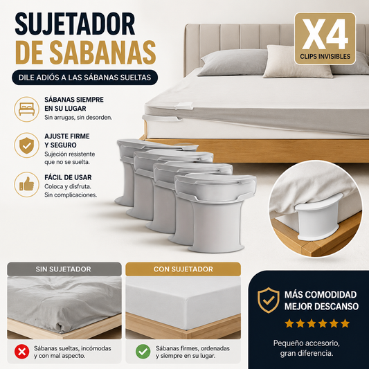 Sujetador de Sabanas