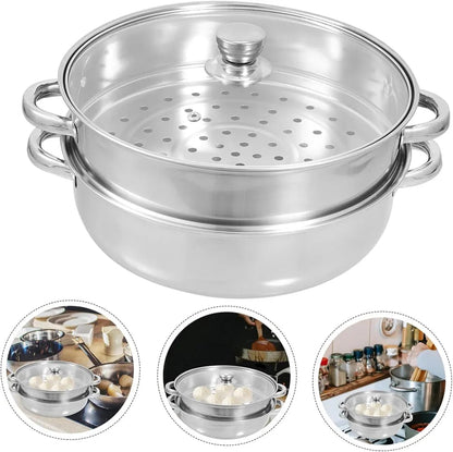 Olla Sarten Vaporera 2 en 1