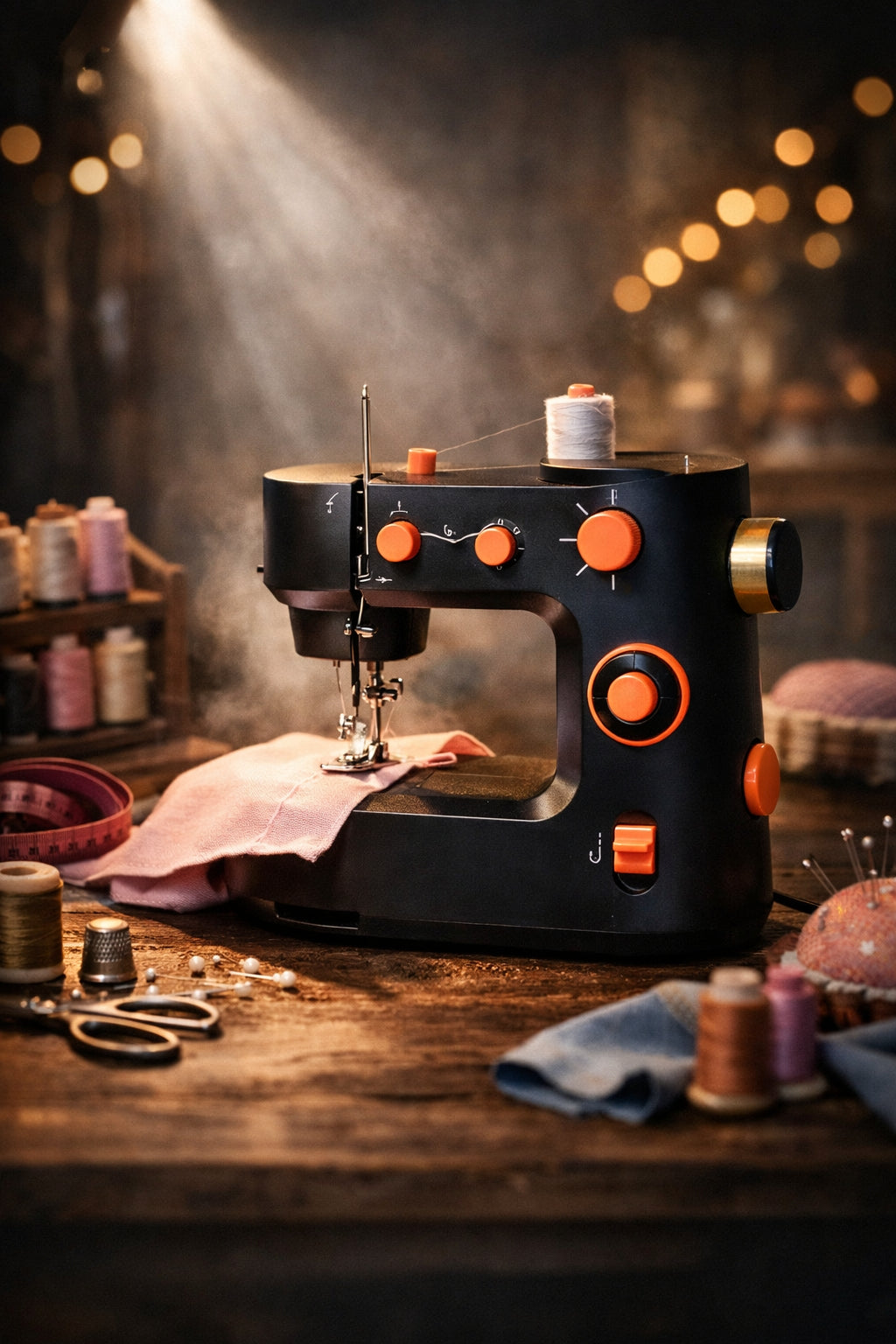 Mini Maquina De Coser Tipo Industrial